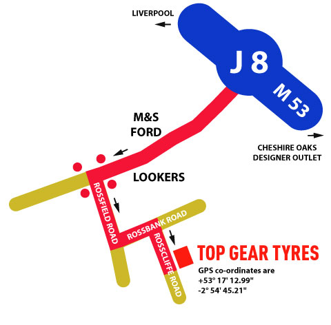 Find Top Gear Tyres Wrexham